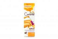 Крем для депиляции, Caramel (Карамель) 100 мл 100% удаление волос с маслом какао и авокадо