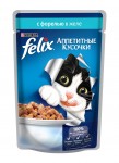 Консервы для кошек, Felix (Феликс) 85 г Аппетитные кусочки с форелью в желе