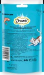 Корм для кошек, Dreamies (Дримес) 60 г Лакомые подушечки с лососем мягк. упак.