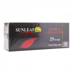 Чай черный, Sunleaf (Санлиф) 2 г 25 шт Димбула цейлонский пакетики 2-х кам