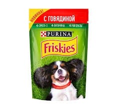 Консервы для собак, Friskies (Фрискис) 85 г с говядиной пауч