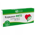 Корвалол Фито, табл. 1.16 мг+28 мг+16.4 мг №20