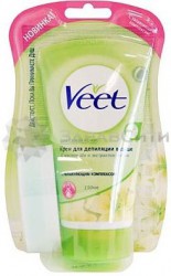 Крем для депиляции, Veet (Вит) 150 мл Спа в душе для сухой кожи масло ши лилия